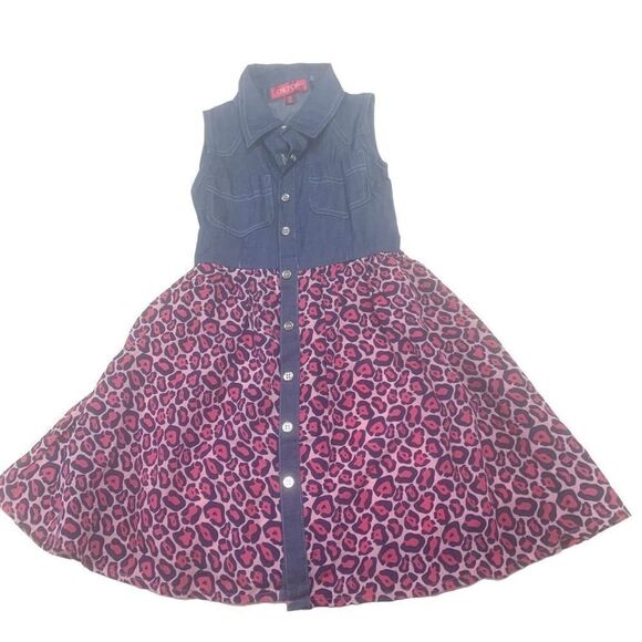 Cheetah Patterned Dress - Picture 1 of 6